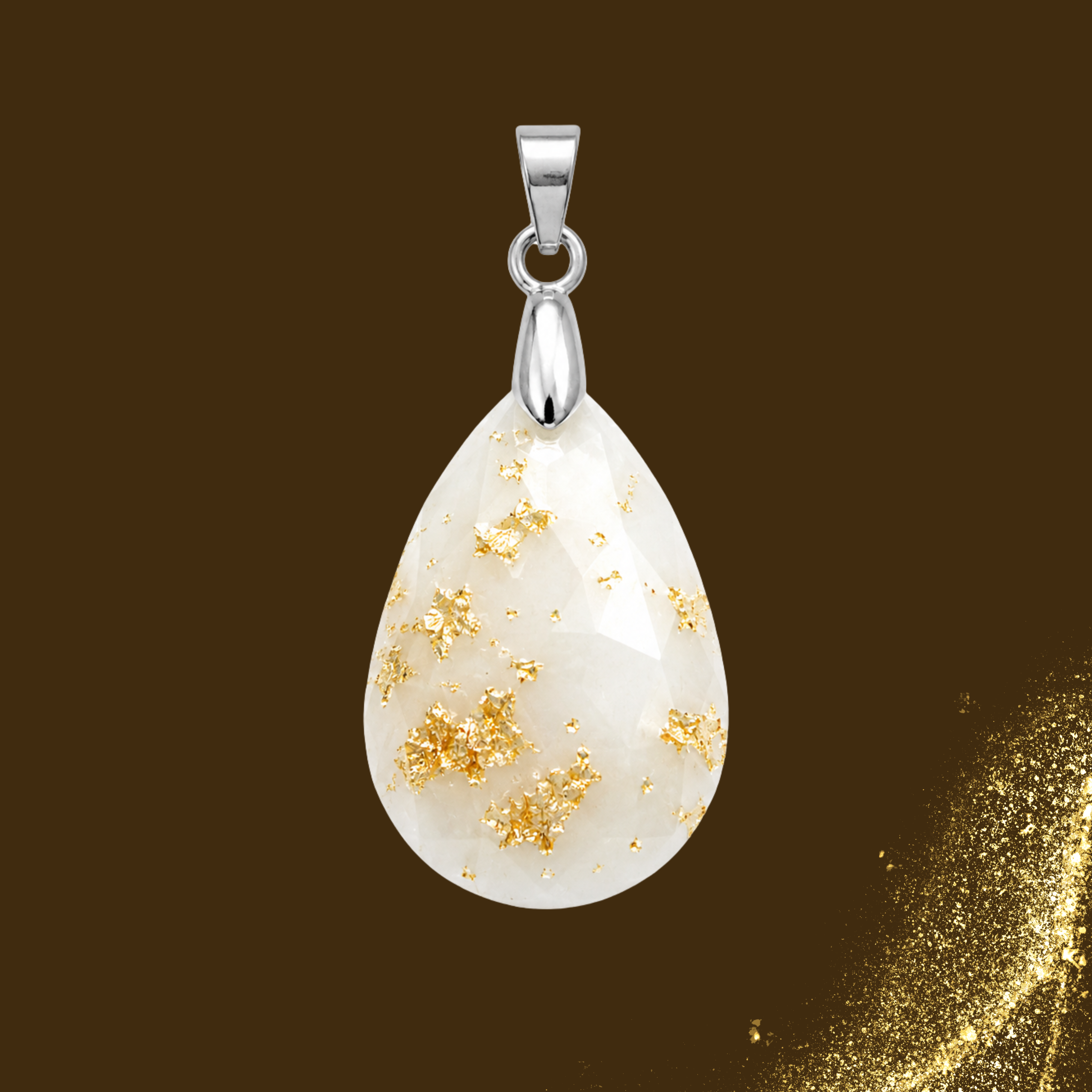 Colgante Adicional con Hoja de Oro – Kit no incluido