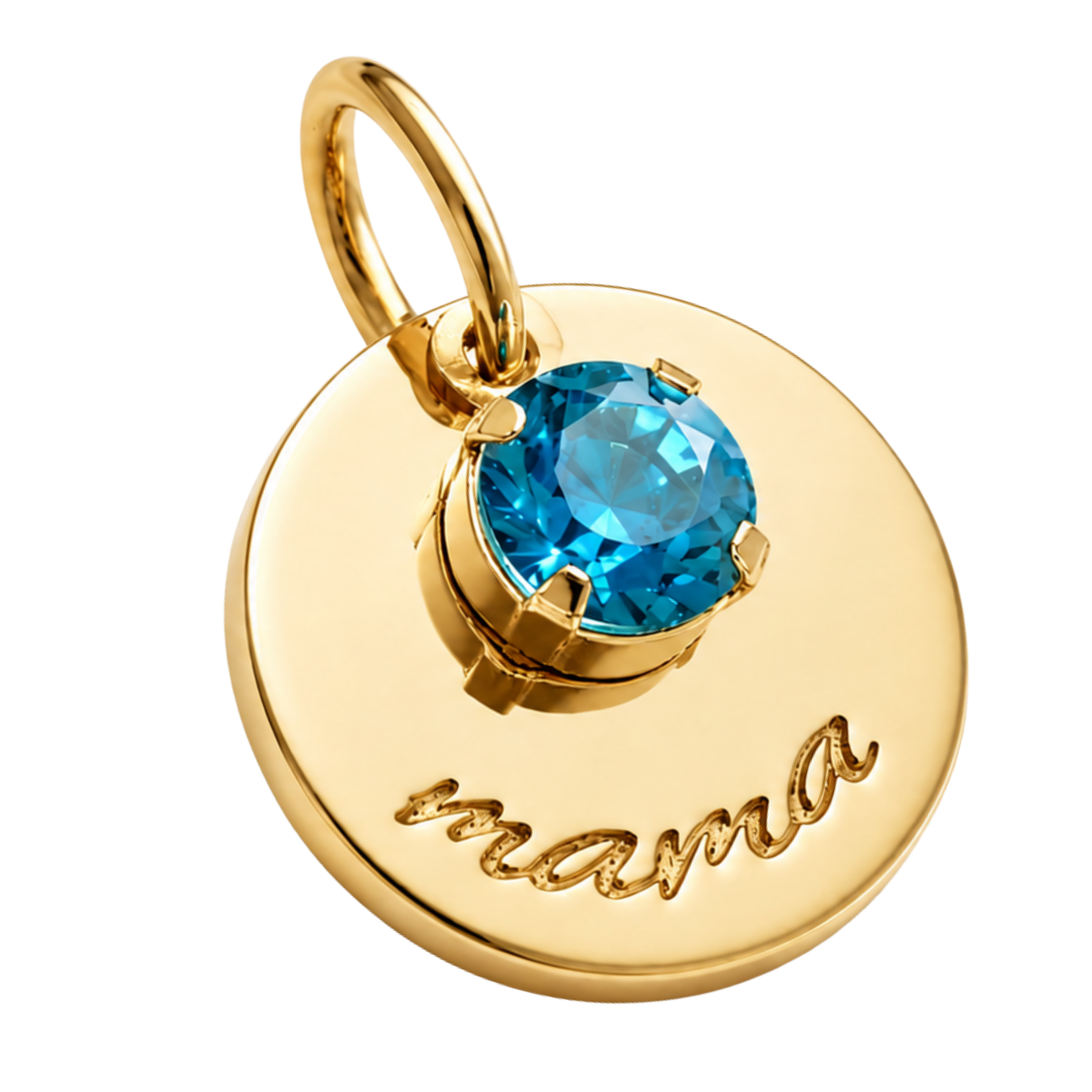 Mama Medal Gold Plated