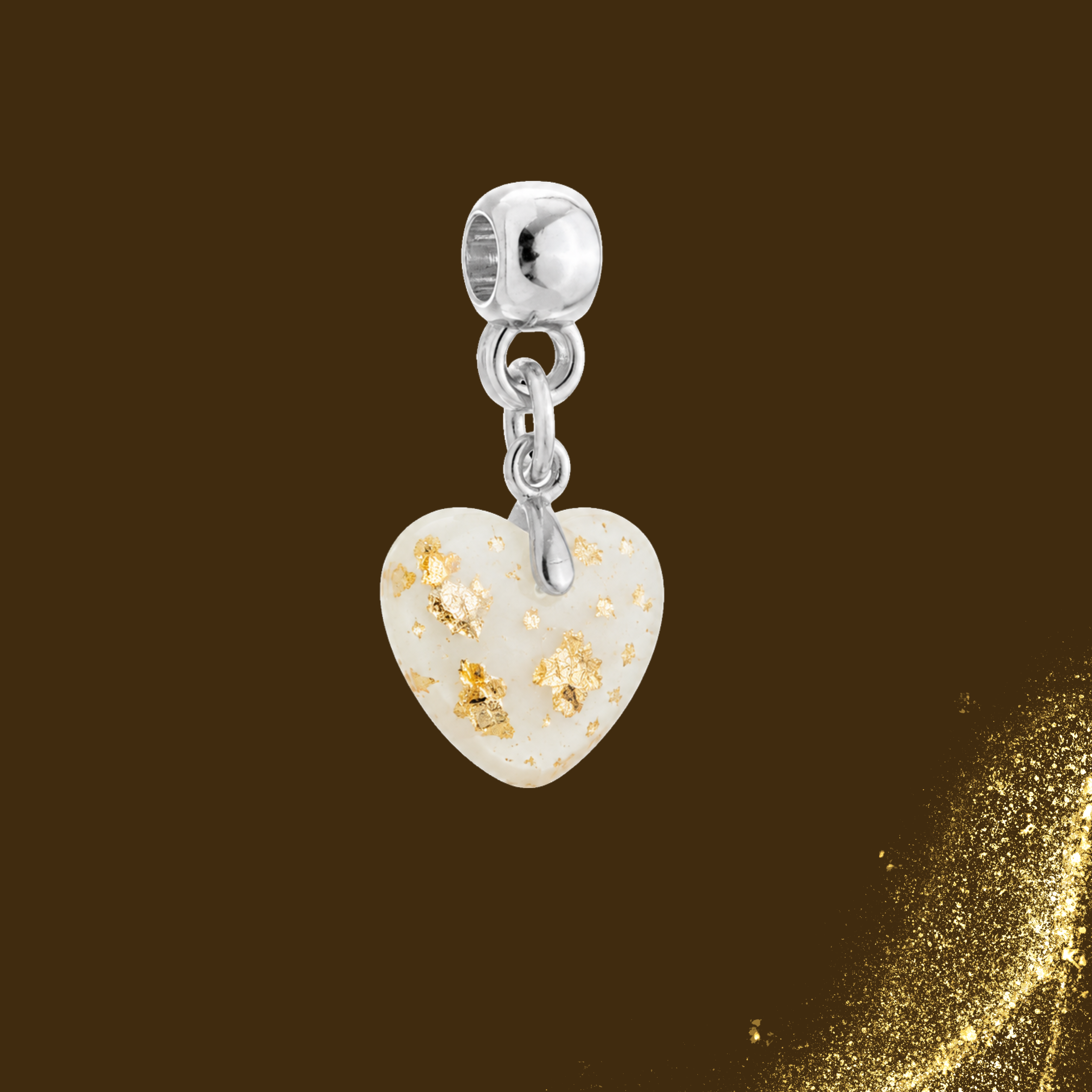 Charm Aggiuntivo  con Foglia d’Oro – Non include il kit