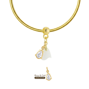 Mini Gedrehtes Herz 