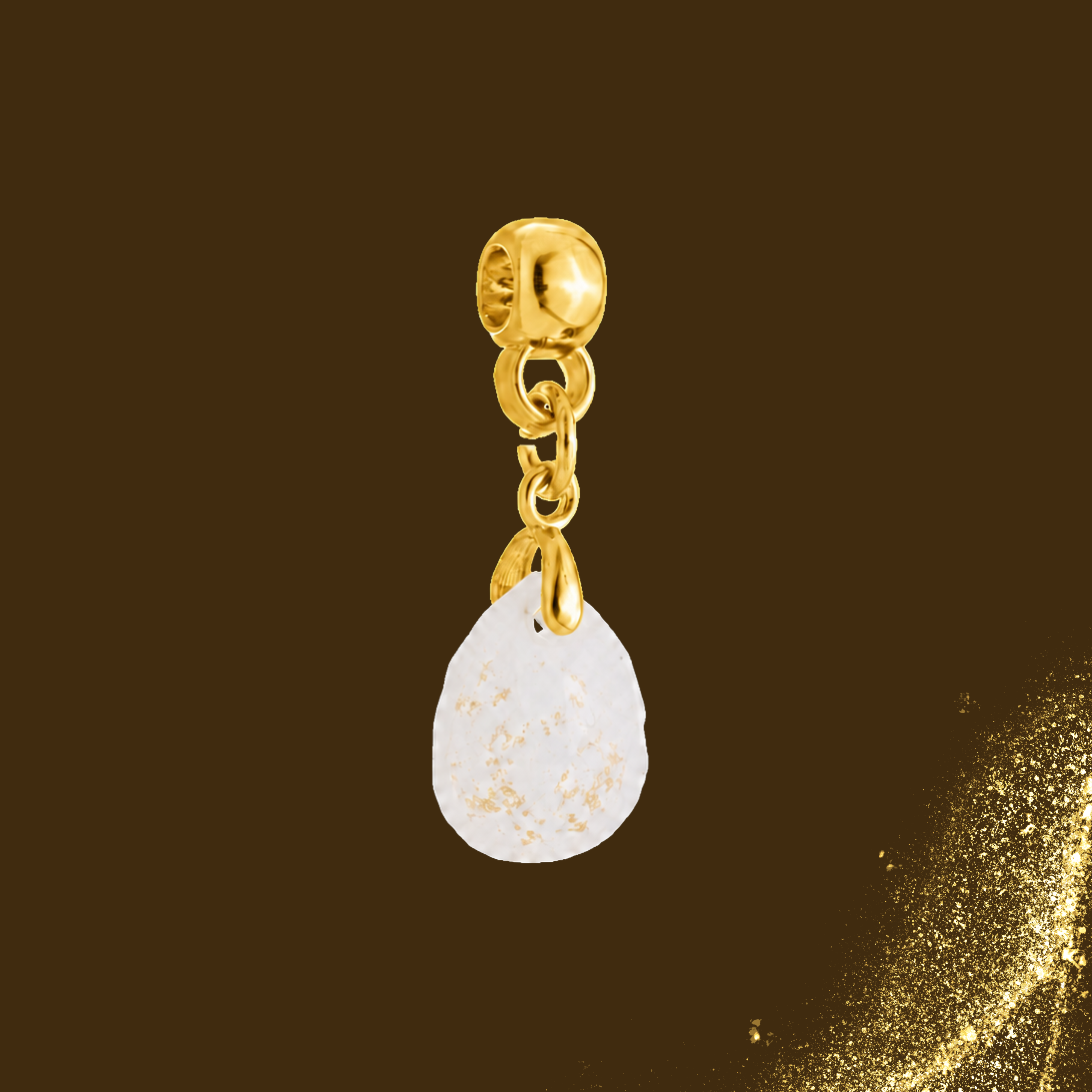 Charm Aggiuntivo  con Foglia d’Oro – Non include il kit