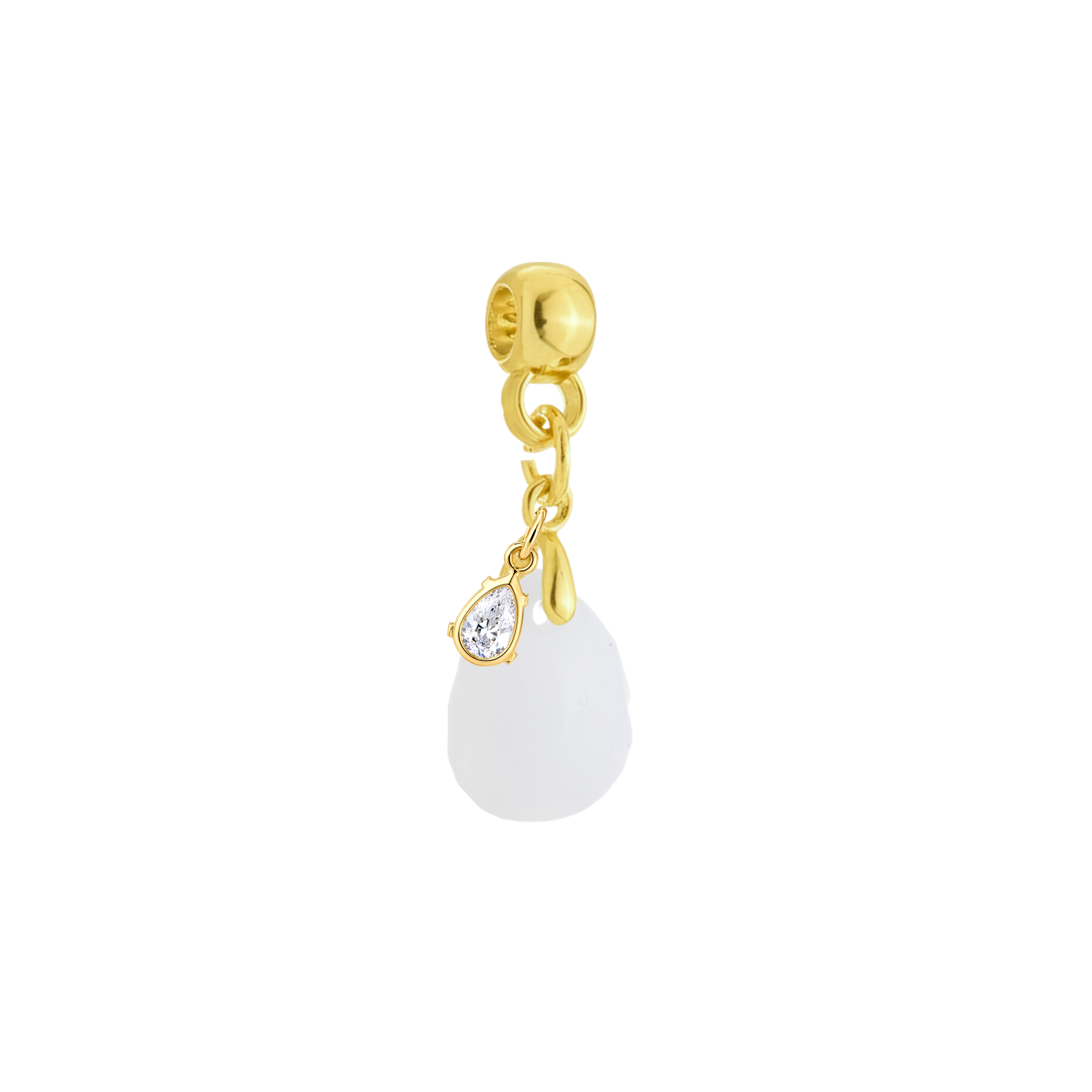 Charm Aggiuntivo con Goccia di Zirconia – Non include il kit