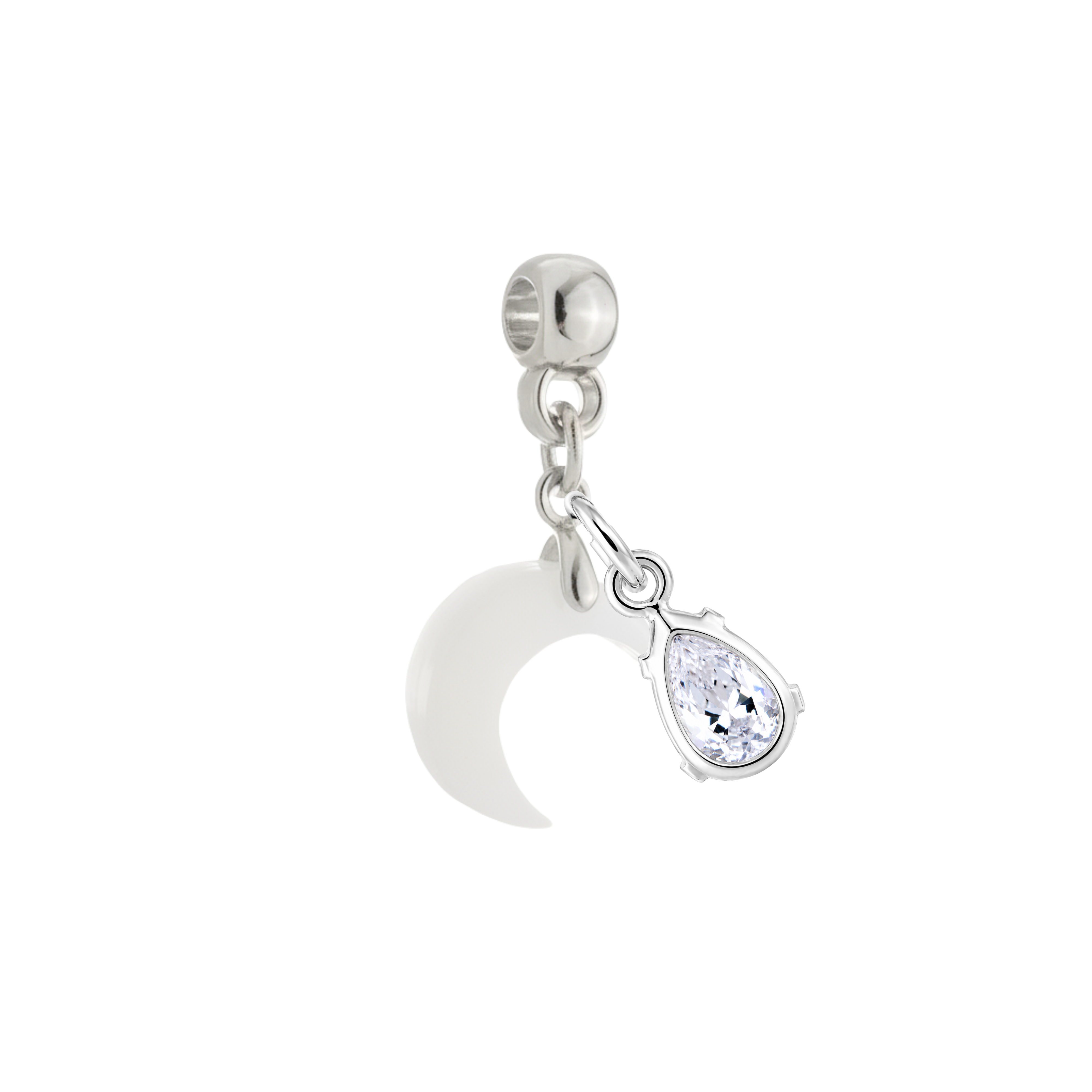 Mini Luna con Gota de Circonita