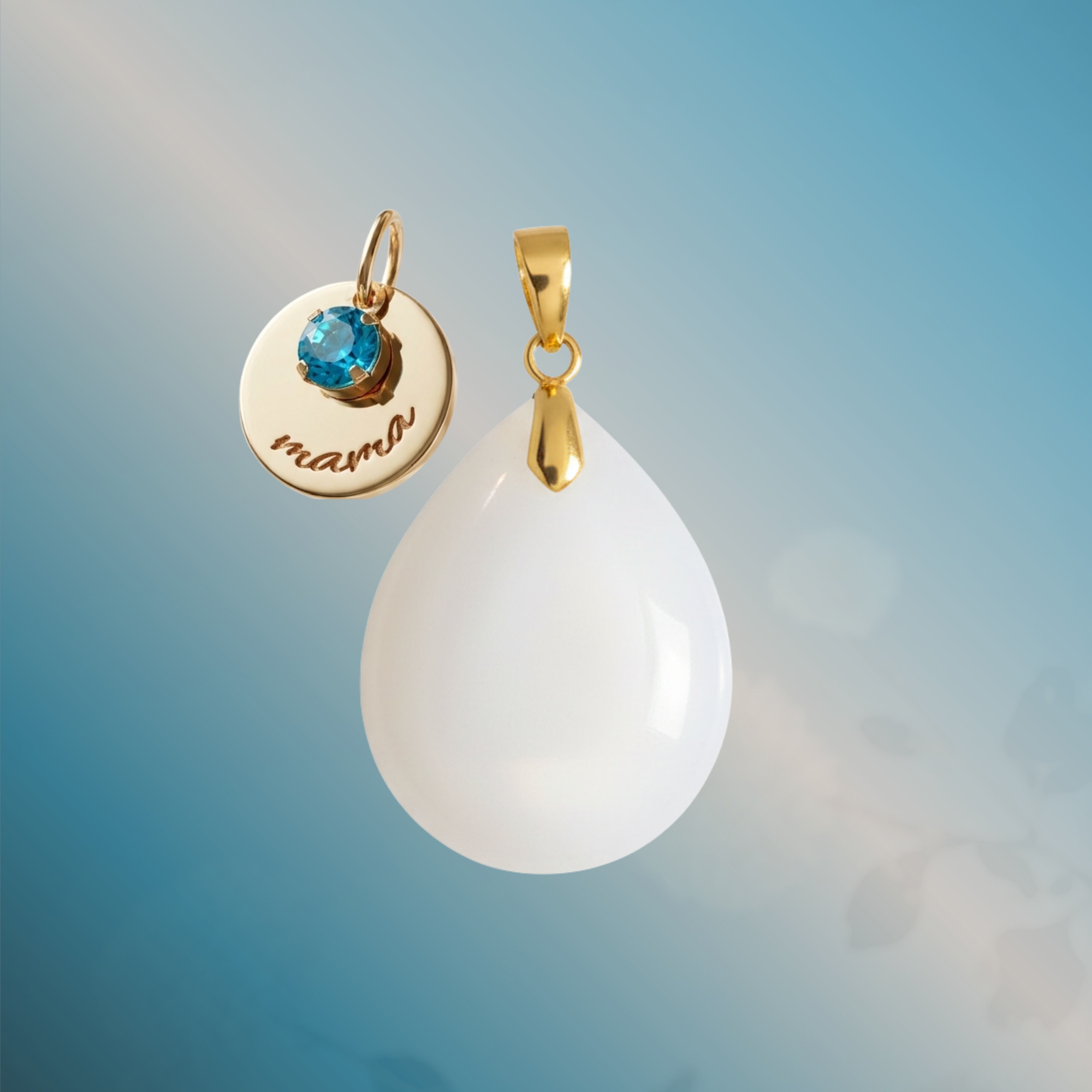 Pingente Adicional com Medalha Mama