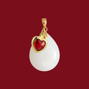 Additional Pendant with Ruby Heart