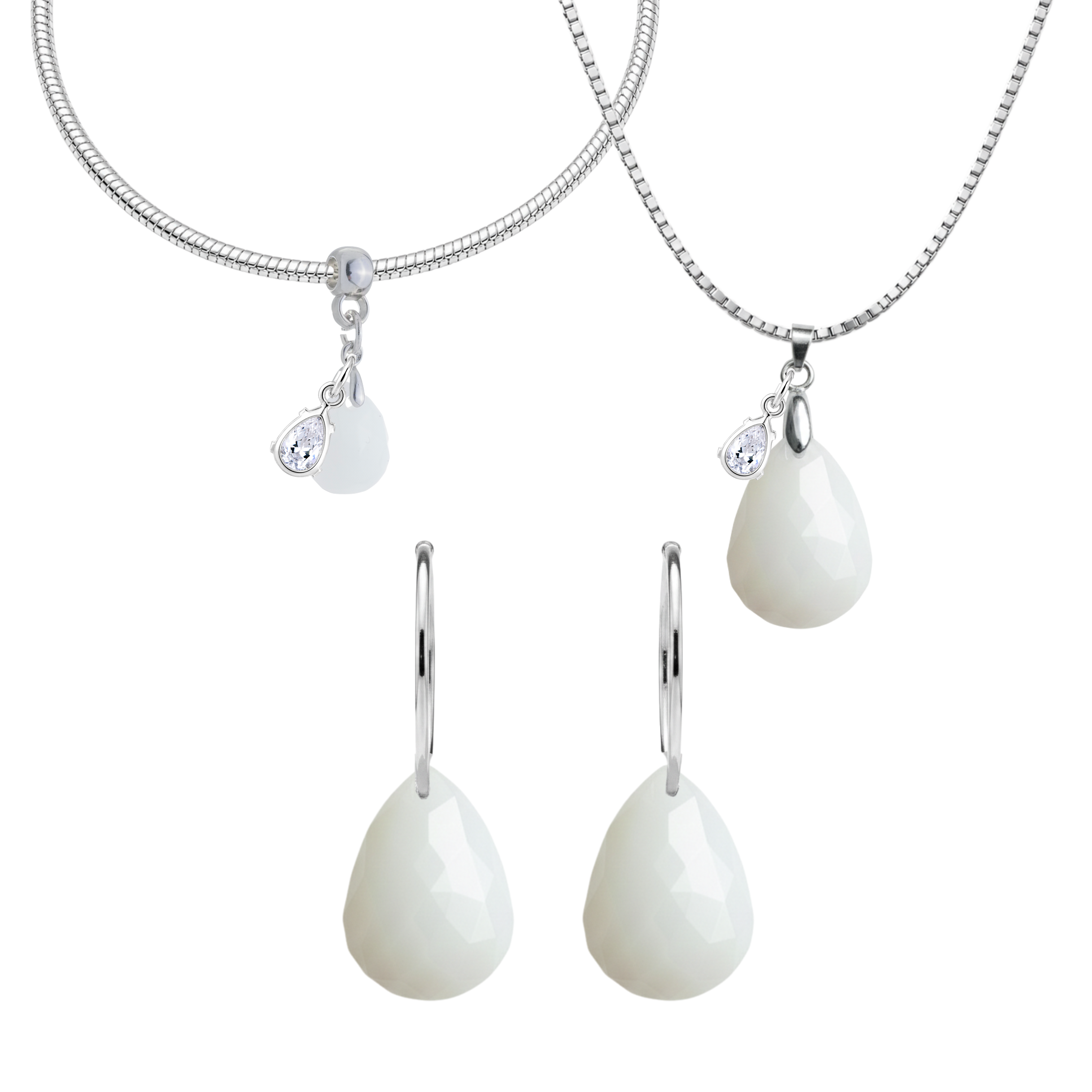 Gota Lapidada con Gota de Circonita