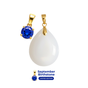 Chubby Mini Drop Birthstone Pendant